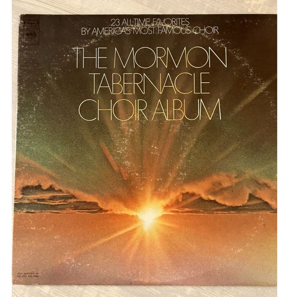 The Mormon Tabernacle Choir Album double vinyl